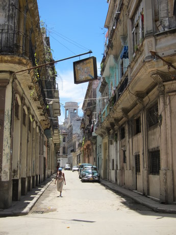 Quiet Havana street