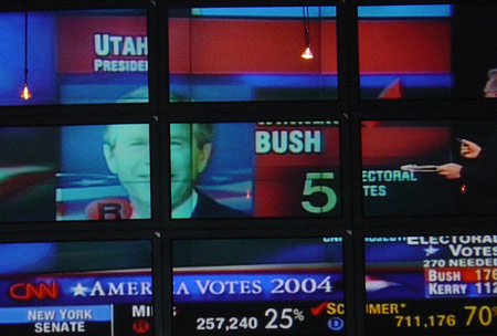 Bush wins 2004 election