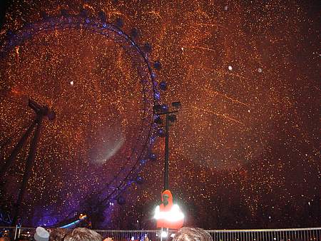 Fireworks London Eye